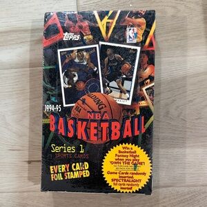 1994-95 TOPPS Basketball Series 1 box